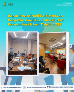 Rapat Koordinasi Fakultas Dakwah dan Komunikasi Islam: Fokus pada Kualitas Tri Dharma