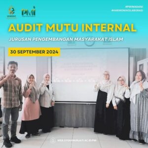 Pengembangan Masyrakat Islam UIN Siber Syekh Nurjati Cirebon Aktif dalam Audit Mutu Internal.
