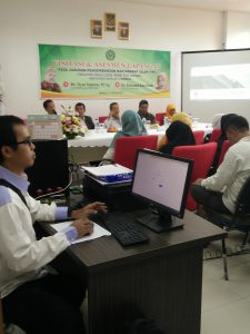 Visitasi Jurusan PMI jatuh pada hari senin (18 maret 2019)