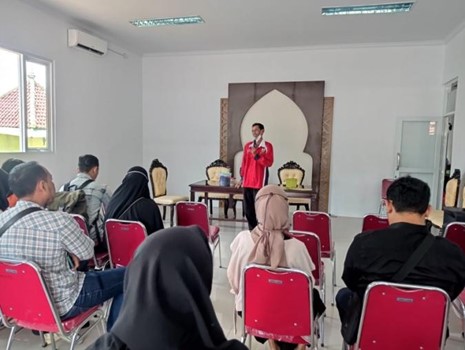 Mahasiswa PPL IAIN Syekh Nurjati Cirebon, Mengikuti Bimbingan Perkawinan Bagi Calon Pengantin (BINWIN CATIN) DI KUA Harjamukti