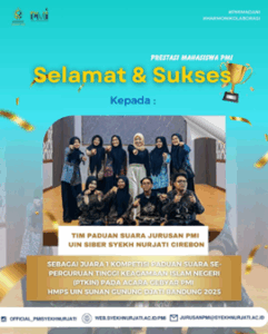 Tim Paduan Suara PMI Juara 1 Kompetisi Paduan Suara se-PTKIN