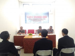 MUNAQOSAH GELOMBANG IV JURUSAN PMI