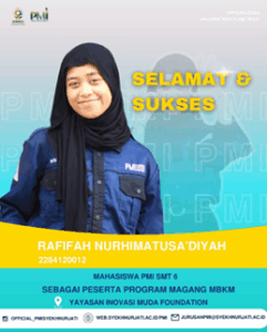Magang MBKM di Yayasan Inovasi Muda Foundation: Kiprah Nyata Mahasiswa PMI.