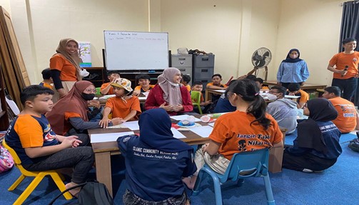 Mahasiswa PPL Jurusan Pengembangan Masyarakat Islam Kelompok 4 Melaksanakan Program Keterampilan di PKBM Homeschooling Carnation