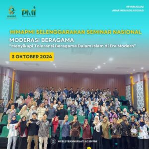 HIMAPMI Selenggarakan Seminar Nasional Moderasi Beragama.
