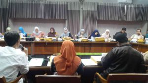 Menghadiri Kegiatan RDK tentang Pemeriksaan Berkas Mahasiswa Beasiswa Bidik Missi