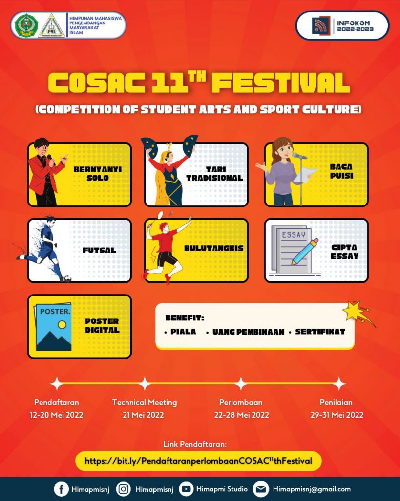 COSAC¹¹th Festival ( Competition of student arts and sports culture )