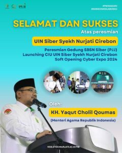 UIN Siber Syekh Nurjati Cirebon Resmi Diluncurkan Menteri Agama.