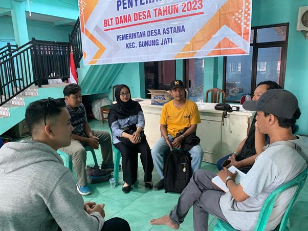 MAHASISWA PMI MALAKUKAN PPL DI BAPELITBANGDA KAB. CIREBON