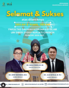 Selamat & Sukses atas Dilantiknya Dekan dan Wakil Dekan Fakultas Dakwah dan Komunikasi Islam UIN Siber Syekh Nurjati Cirebon.