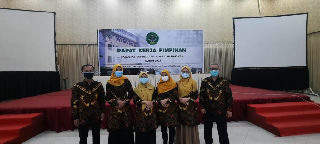 KHIDMATNYA RAPAT KERJA PIMPINAN FAKULTAS USHULUDDIN ADAB DAN DAKWAH