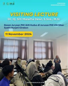 Kuliah Tamu Jurusan PMI: Dr. Hj. Siti Malaiha Dewi dari IAIN Kudus di UINSSC.