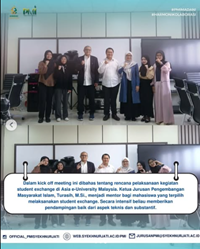 Kick Off Meeting International Student Exchange Fakultas Dakwah dan Komunikasi Islam dan International Office UIN Siber Syekh Nurjati Cirebon