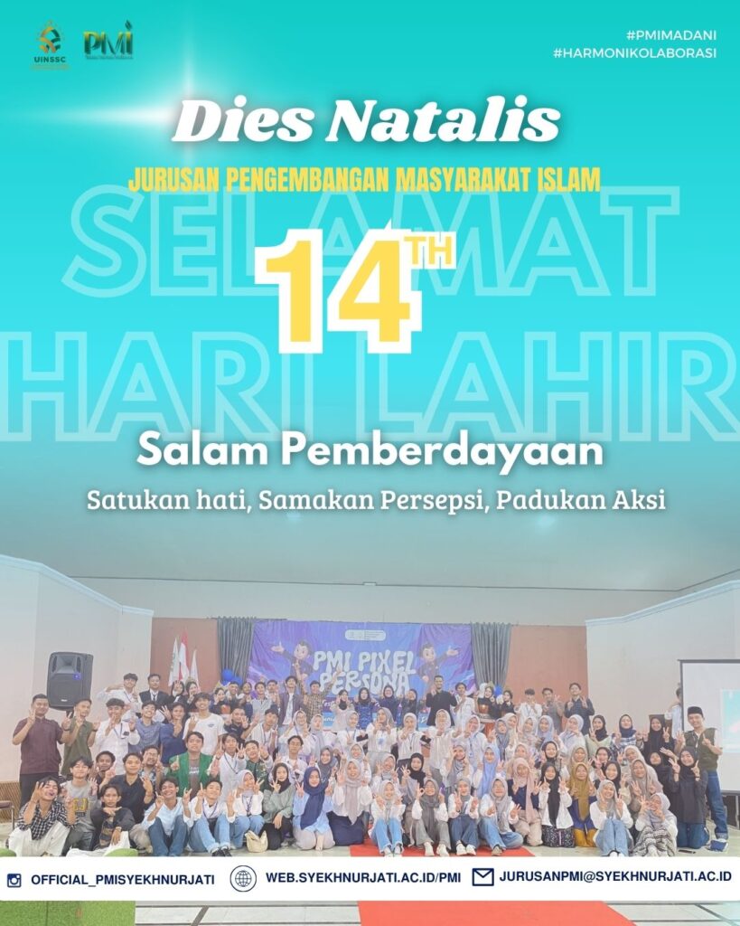 Program Studi Pengembangan Masyarakat Islam UIN Syekh Nurjati Cirebon Dies Natalis ke-14